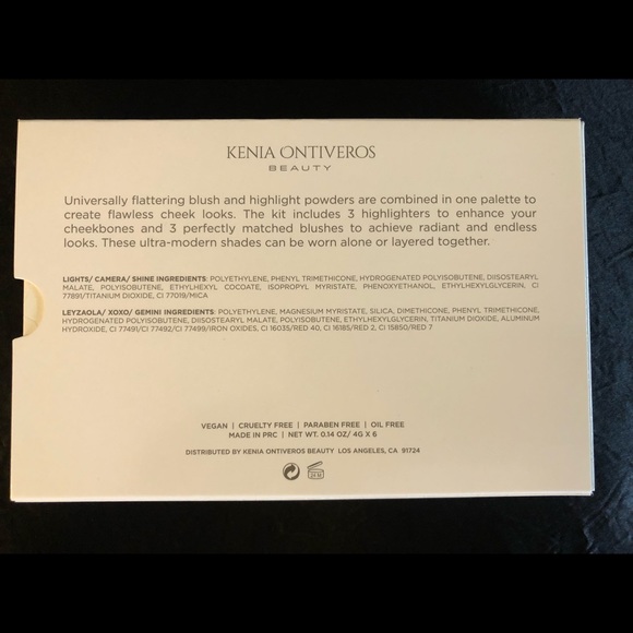 Kenia Ontiveros Beauty BLUSH & SHINE Kit (NWT) - Picture 4 of 7